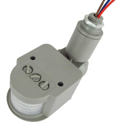 Outdoor Tool Professional Motion Sensor Light Switch Outdoor 90-250V Automatic Infrared PIR Motion Sensor Switch With LED Light