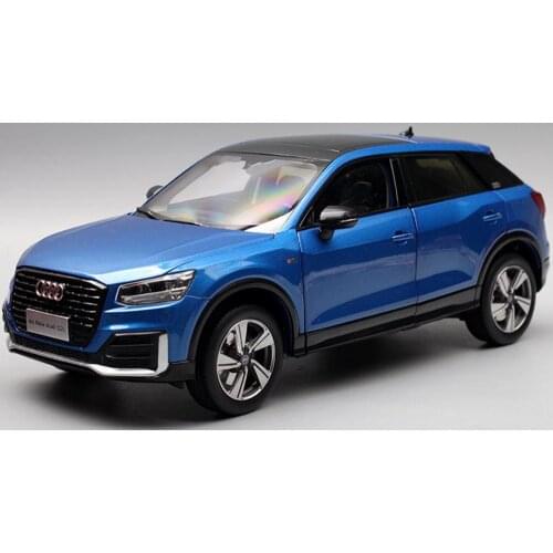 1/18 Scale Audi Q2L 2019 Blue Diecast Car Model Toy Collection Gift NIB NEW