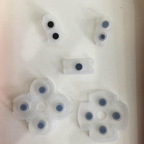 10pcs/lot made in china for ps4 3.0 4.0 030 040 gamepad controller conductive rubber set
