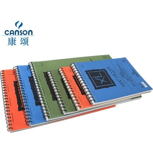 Canson XL coarse/fine grain sketchbook 8k16K watercolor paper acrylic book water-soluble color lead sketch book painting thin