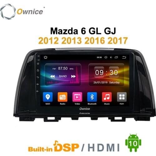Ownice 2din Car Radio Android 10.0 Navigation Multimedia DVD Player for Mazda 6 GL GJ 2012 2013 2016 2017 Atenza CX-5 2012-2015