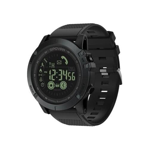 Bluetooth Men Watch Fashion Sport Clock Digital Watch 2 Years Battery Life 50m Waterproof watch