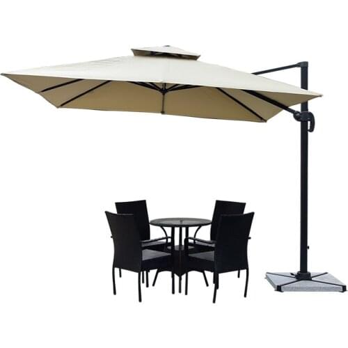 Patio umbrella cover 3mx3m square garden umbrella canopy replacement beach umbrella canopy replacement waterproof fabric