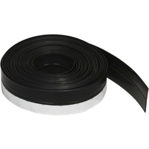 1pc For Bathroom Kitchen Door Casement Bottom Seal Strip Waterproof Rubber Strip Stoppers Wall Sticker Sink Edge Tape Wholesale