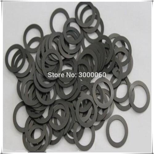 M3 M4 High Precision Customized Black Color Polyslider Graphite Nylon Flat Washer 1000pcs/lot