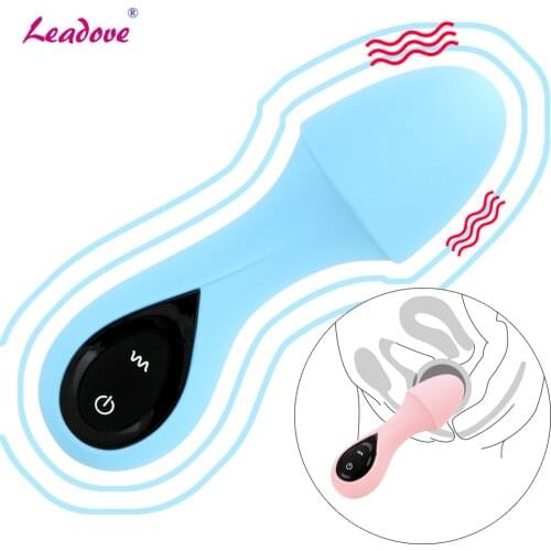 Strong USB Charge 10 Speeds Soft Silicone Dildo Vibrator G-spot Clitoris Stimulator Mini Sex Toys for Women Adult Sex Products