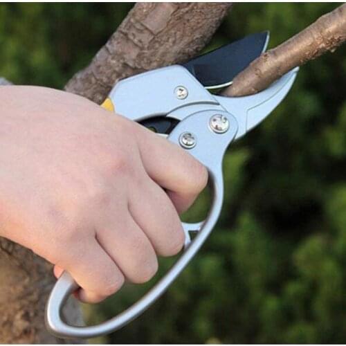 Garden Shear Scissors Gardening Plant Scissor Branch Pruner Trimmer Tools Garden Pruning Shear High Carbon Steel Garden Tools