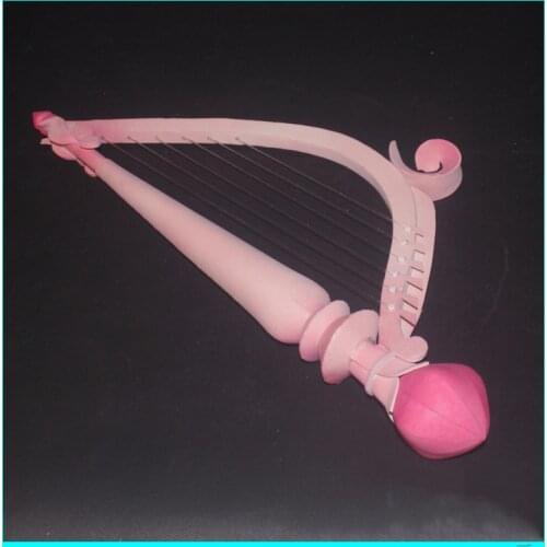 Vtuber Tsunomaki Watame Cosplay Harp Horns Headwear Hair Pin Hair Clip Prop Anime Halloween Chirstmas Costumes Accessories