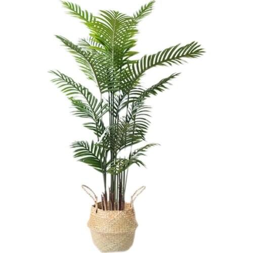 YL Simulation Plant Decoration Large Nordic Fake Green Plant Potted Tree Phoenix Sunflower Areca Palm Living Room Ground Bonsai
