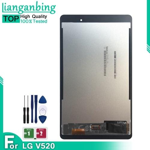 100% Tested Working LCD For LG G Pad 3 iii Gpad3 GPAD X 8.0 V520 V521 LCD Screen Display Touch Digitizer Free Shipping