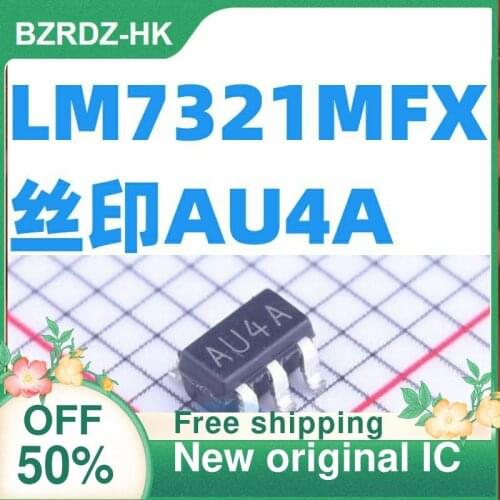 2-10PCS/lot LM7321MFX/NOPB LM7321MF SOT-23-5 AU4A New original IC