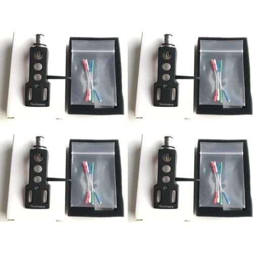 4Sets/lot OEM Phono Cartridge Turntable Headshell CN5625 For Technics1200 1210 (No Stylus) Black Color