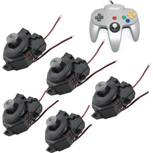 5Pcs/Set Thumbsticks 3D Joystick Analog Stick Replacement for N64 Modified Controller Accessories