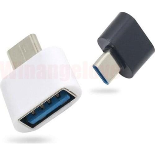1000pcs type c OTG adapter USB-A Female To USB-C Male Adapter OTG Type C to A Compatible Converter