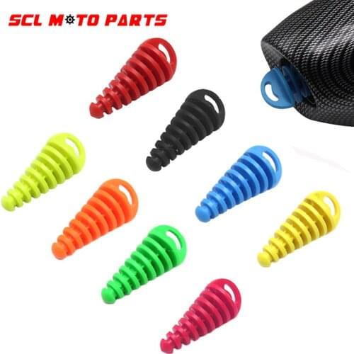 ALconstar-15-38MM Exhaust Muffler Plug Exhaust Plug Tail Pipe Silencer Wash Pipe Protector Motorcycle Off-road