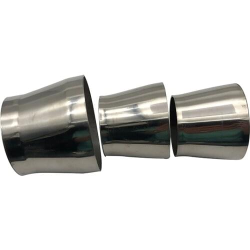 Car accessories Formato 51 millimetri-63 millimetri In Acciaio Inox 304 Conversion tube Exhaust pipe adapter