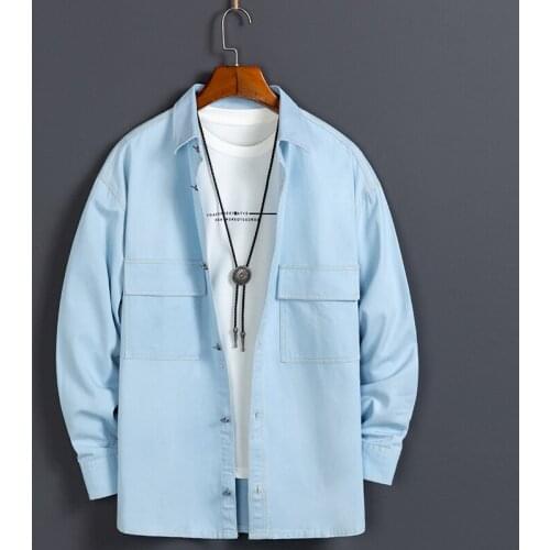 Bamboople Mens Denim Shirts