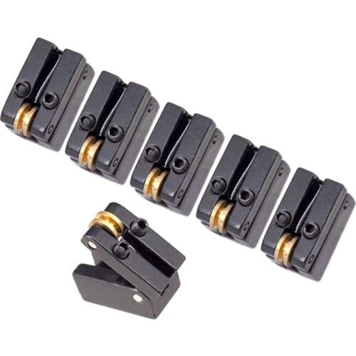 6pcs String Headless Guitar Bridge for Headless Electric Guitar Part
