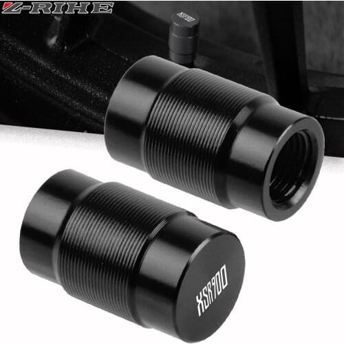 For YAMAHA XSR 900 XSR900 ABS 2014 2015 2016 - 2018 Motorcycle Accessories CNC Cover Wheel Tire Valve Stem Airtight Covers Cap