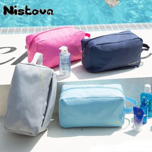 Travel Womans Cosmetic Bag Waterproof Men Woman Cosmetic Box Portable Storage Wash Travel Organizer High Quality Multifunctional