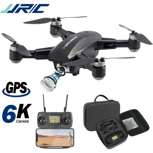 JJRC X16 Drone GPS with 6K HD Camera, Remote Control Quadcopter 5G WIFI FPV Foldable Brushless Drone for Adult, Fly 25 Mins
