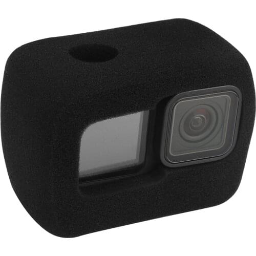 For GoPro Hero 9 Black Windshield Wind Foam Cover Sponge Noise Reduction Windproof Case Go Pro 9 GoPro9 Accessories