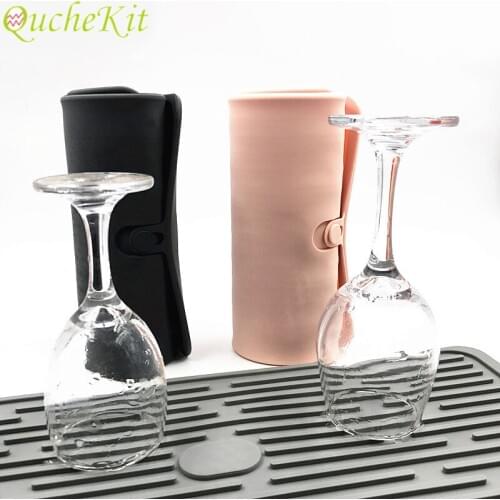 44*20cm Square Silicone Mat Foldable Dish Drying Mat Heat Resistant Placemat Cushion Pad Dinnerware Holder Table Placemats Pot