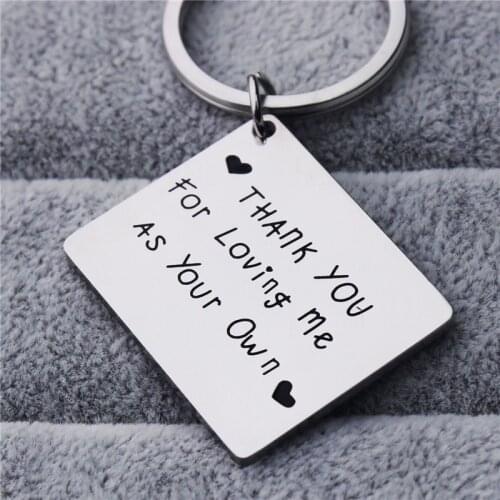2019 Fashion Jewelry Stainless Steel Keychains High Quality Silver Color Key Chains for Lover
