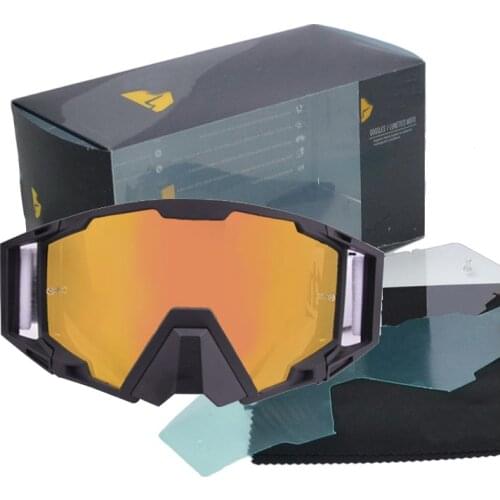 Motocross Sunglasses Goggles for Outdoor Sport SKI Motorcycle MTB ATV UTV Off-Road Dirt-Bike Men Women Cycling Helmet Glasses