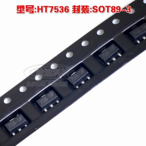 New HT7536 SOT89-3 three-terminal regulator tube 7536 SOT893 patch