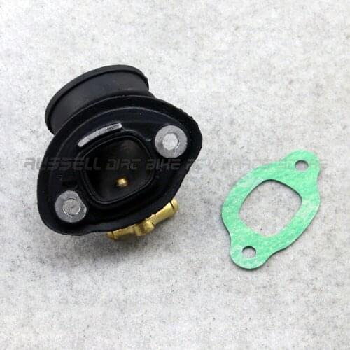 Carb Air Intake Manifold Pipe Inlet Carburetor Connector adapter For PIAGGIO FLY125 FLY150 RAI125 typhoon ZONGSHEN 125cc GY6