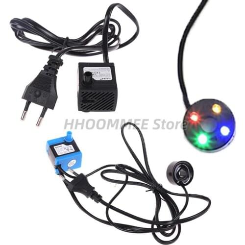 1pcs AC US 110V,AC EU 220V Plug Submersible Water Pump Aquarium Fountain Air Fish Pond Tank New