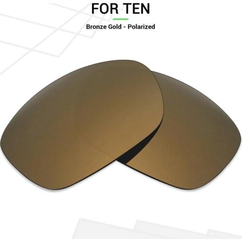 Mryok POLARIZED Replacement Lenses for-Oakley Ten Sunglasses Bronze Gold