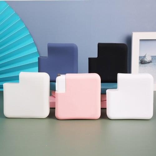 Dustproof Soft Silicone Charger Protective Case for MacBook Air Pro Retina 13 15 16inch A2289 A2338 A2337 A2179 Protector Sleeve