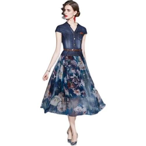 Simgent Fashion Denim Dresses