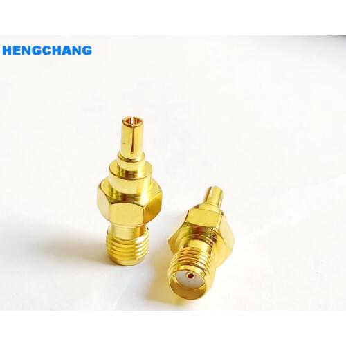 SMA to CRC9 Connector SMA Female To CRC9 Male RF Adapter SMAK to CRC9J Wireless router antenna conversion connector 10pcs