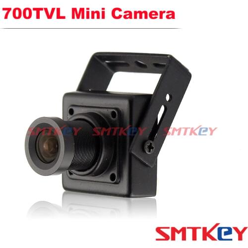 SMTKEY Analog TV Camera 700TVL Small Mini Camera Metal case box camera FPV Camera 25x25mm size case camera