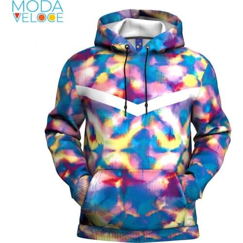 High quality 3d print tie Dye cool Special trendy Hippie Autumn And Winter hot unisex sweatshirt 3d-printed Mens hoodie
