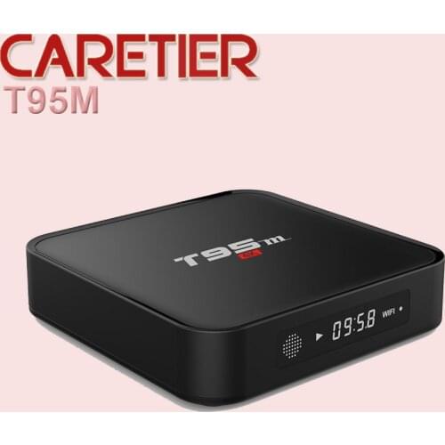 1PC T95m Android TV Box Amlogic S905X Set Top Box Quad Core 1GB/2GB 8GB With LED Display 16.1 Smart Media Player