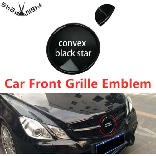 High Quality Car Front Logo Middle Emblem Grille Badge For W204 W205 W210 W211 W212 W213 C E Class GLA GLK GLC GLE