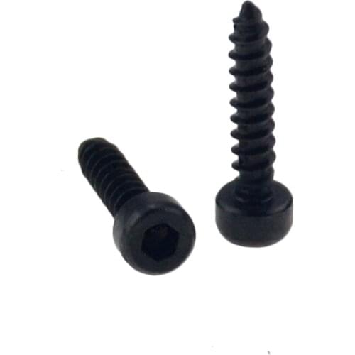 100pcs/Lot M2/M2.6/M3/M3.5 Metric Thread carbon steel Hex Socket Head Cap self tapping Screw Bolts M2x10mm,m2*10mm