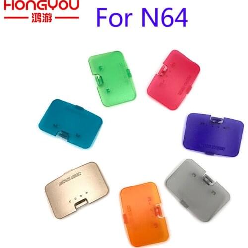 20Pcs For N64 Door Cover Jumper Pak Lid Memory Expansion Pak For Nintendo 64 Expansion pack Card slot cover doors cover