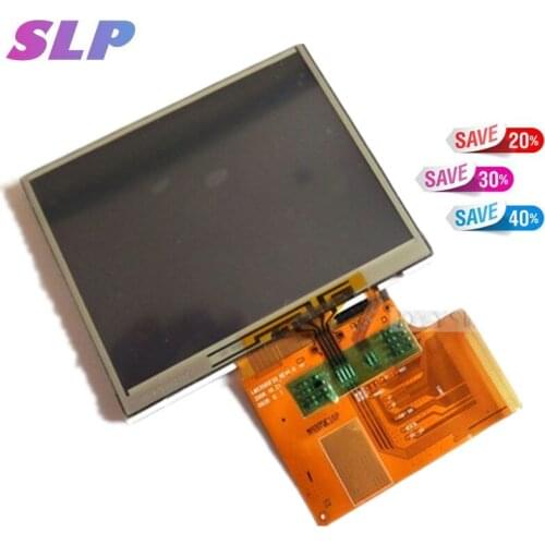 3.5"inch Complete LCD LMS350GF12-015 LCD screen + touch panel for TomTom ONE N1644 GPS LCD display Touchscreen Free shipping