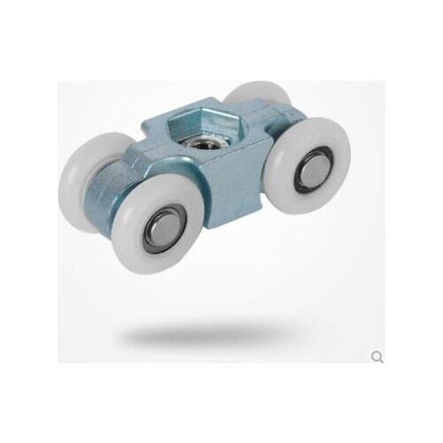 6pcs Hanging wheel glass door, sliding door pulley, the pulley, sliding door fittings