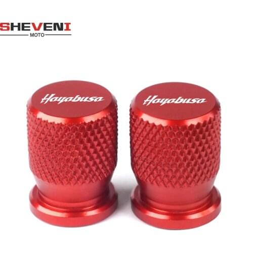 FOR SUZUKI HAYABUSA GSXR1300 GSX1300R Motorcycle Accessorie CNC Aluminum Wheel Tire Valve caps Stem Airtight Covers