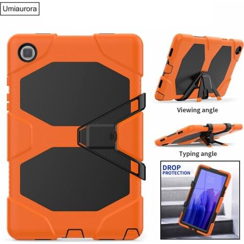 Kids Safe Military Shockproof Tablet Cover for Samsung Galaxy Tab A7 10.4 2020 SM T500 T505 Protective Case For Tab A6 A 8" 10.1