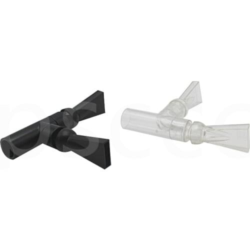 Fish tank pipe fittings DIY fish bowl duckbill duck mouth full duck mouth 25mm outer diameter nozzle flat head water