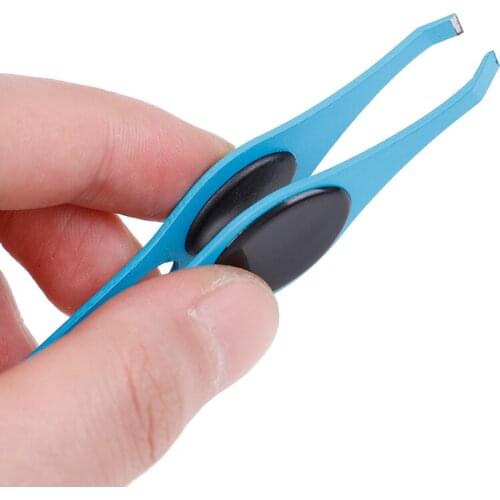 Eyebrow Clip Hair Slanted Puller Stainless Steel Brow Trimmer Face Hair Removal