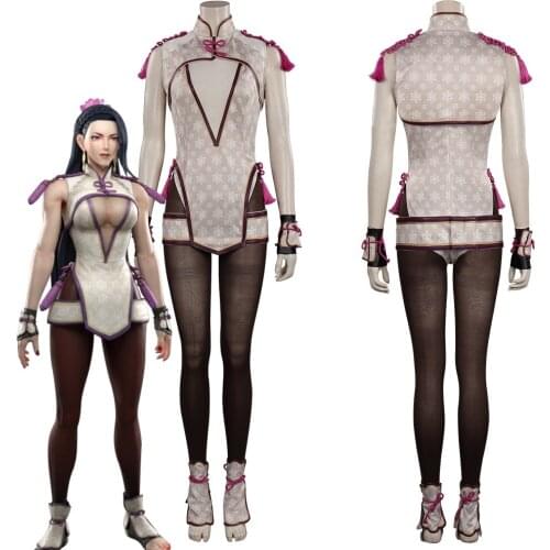 King of Fighters KOF - Luong Cosplay Costume Outfits Halloween Carnival Suit