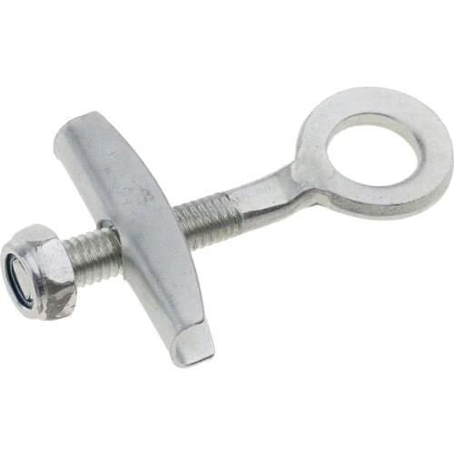 Mini Pocket Bike Drive Chain Tensioner Adjuster 47cc 49cc Silver